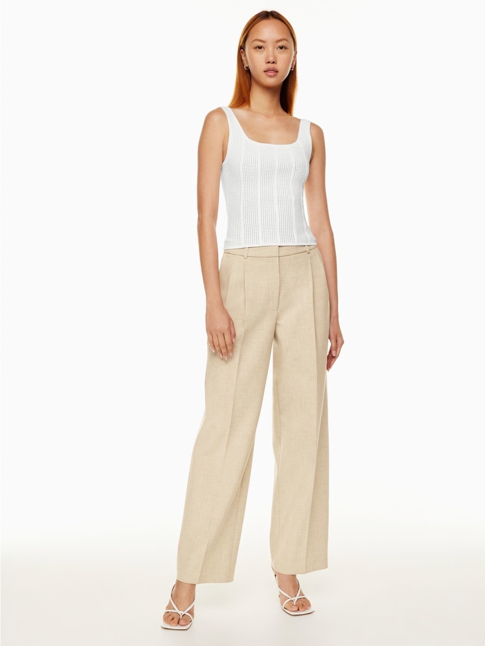 Aritzia Babaton Sculpt Knit Squareneck Tank - Picture 5 of 8
